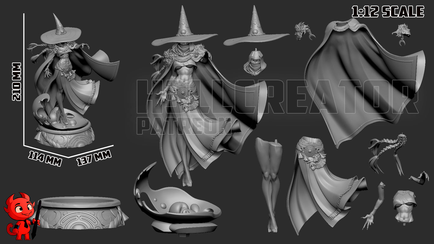 Hecate | 3D Printed Resin Model | Unpainted or Hand-Painted