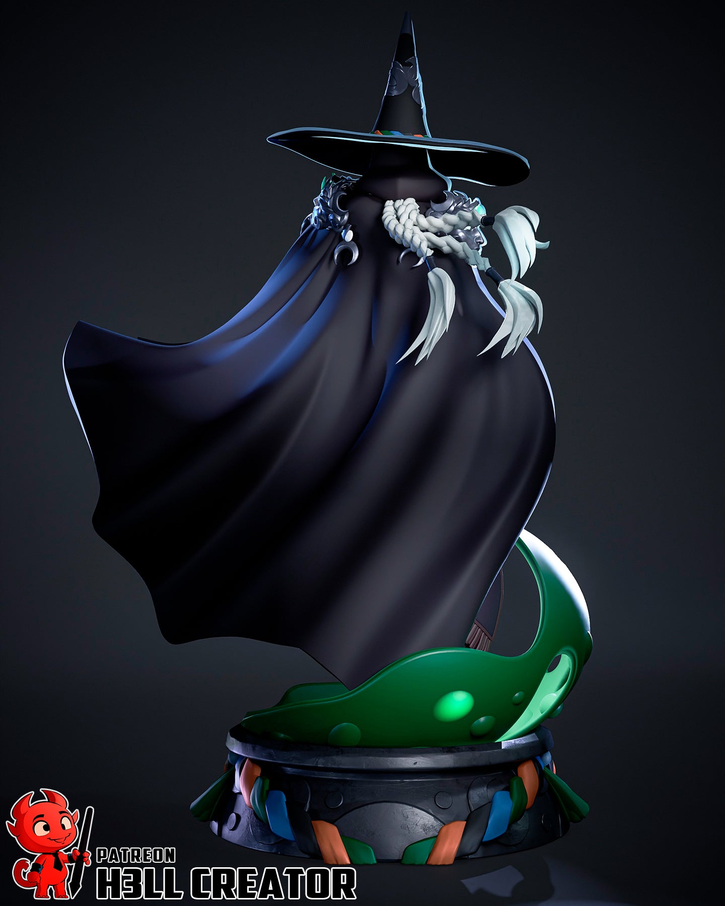 Hecate | 3D Printed Resin Model | Unpainted or Hand-Painted