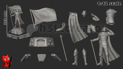Helldiver | 3D Printed Resin Model | Unpainted or Hand-Painted