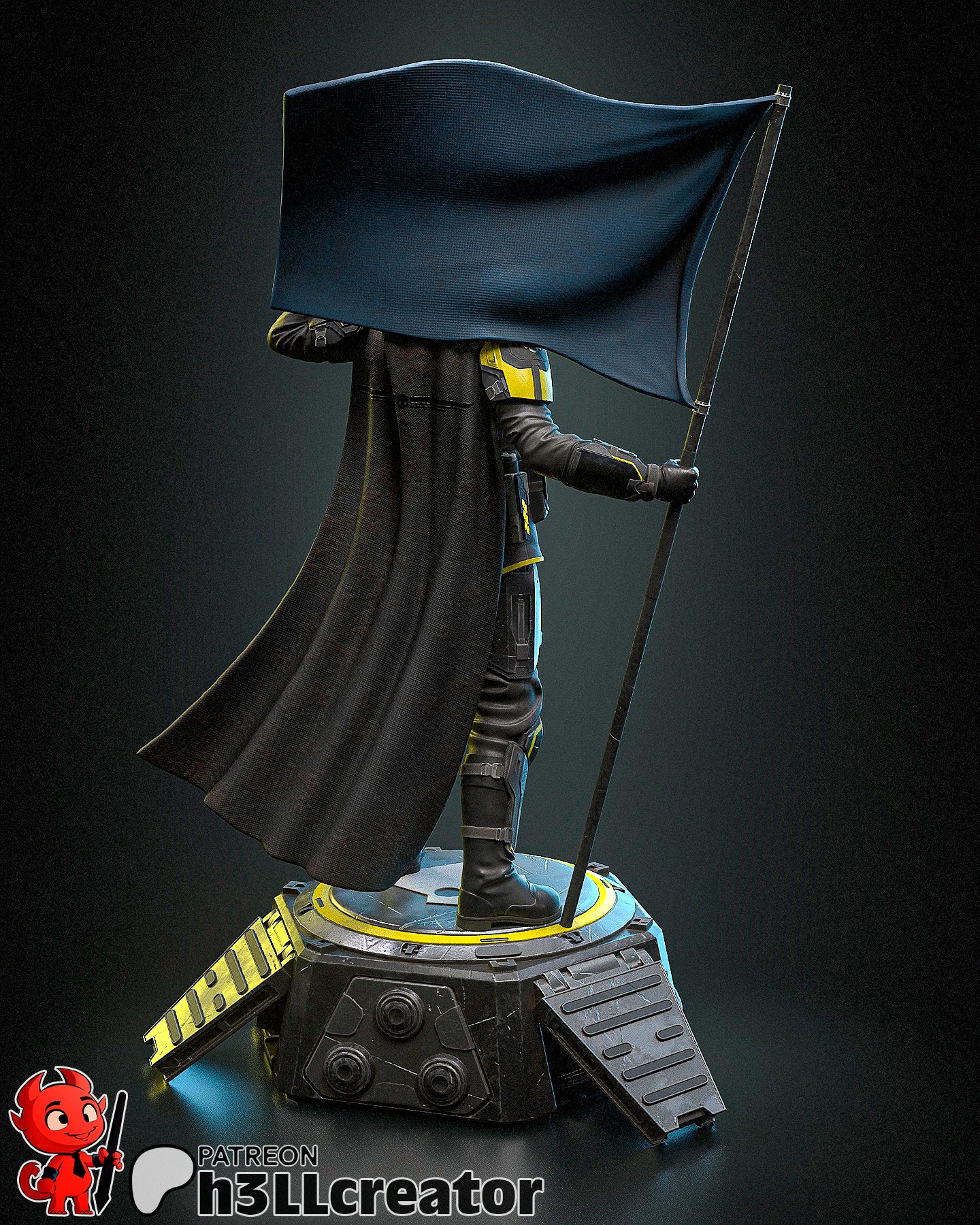 Helldiver | 3D Printed Resin Model | Unpainted or Hand-Painted