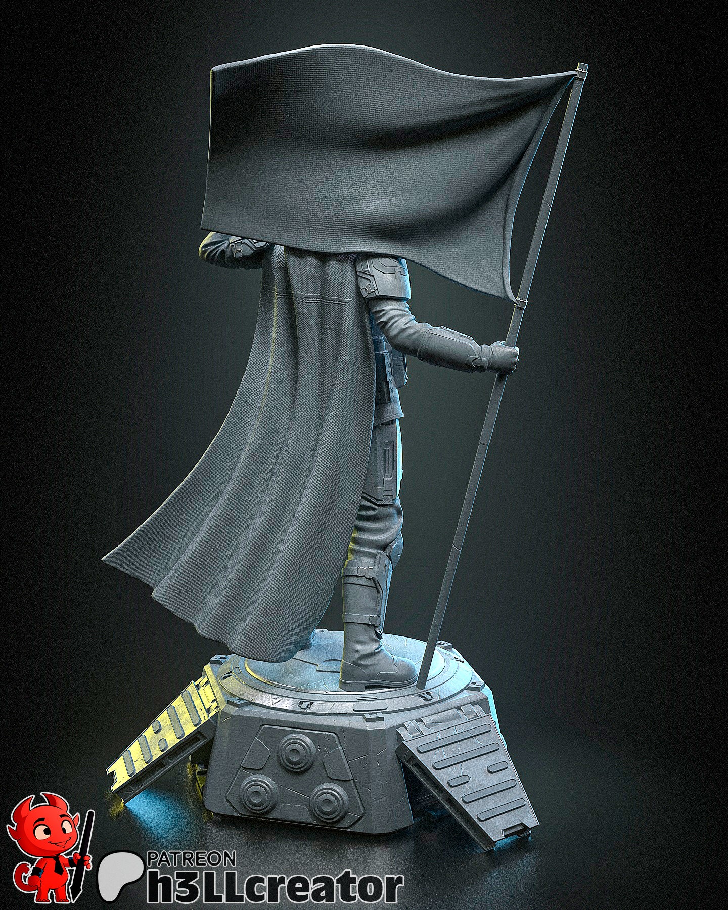 Helldiver | 3D Printed Resin Model | Unpainted or Hand-Painted