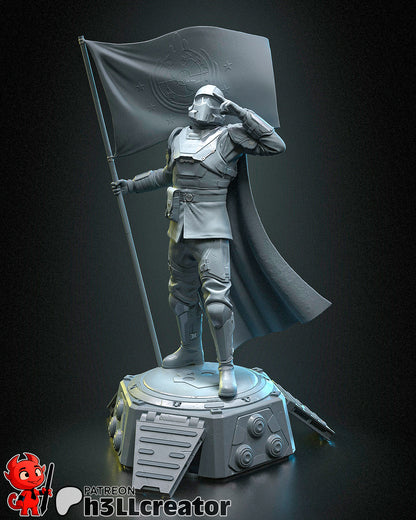 Helldiver | 3D Printed Resin Model | Unpainted or Hand-Painted