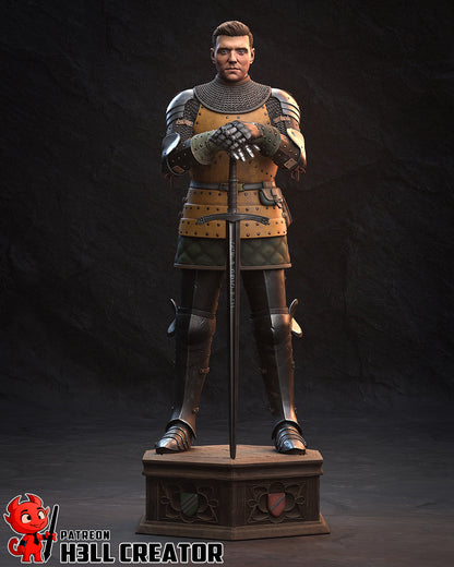 Henry | 3D Printed Resin Model | Unpainted or Hand-Painted