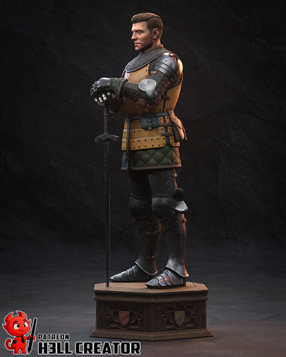 Henry | 3D Printed Resin Model | Unpainted or Hand-Painted