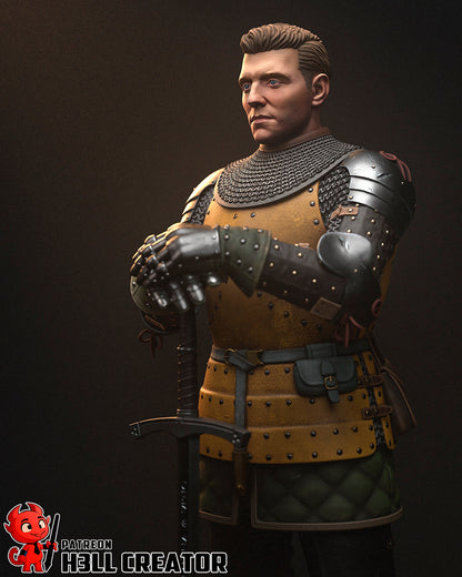 Henry | 3D Printed Resin Model | Unpainted or Hand-Painted