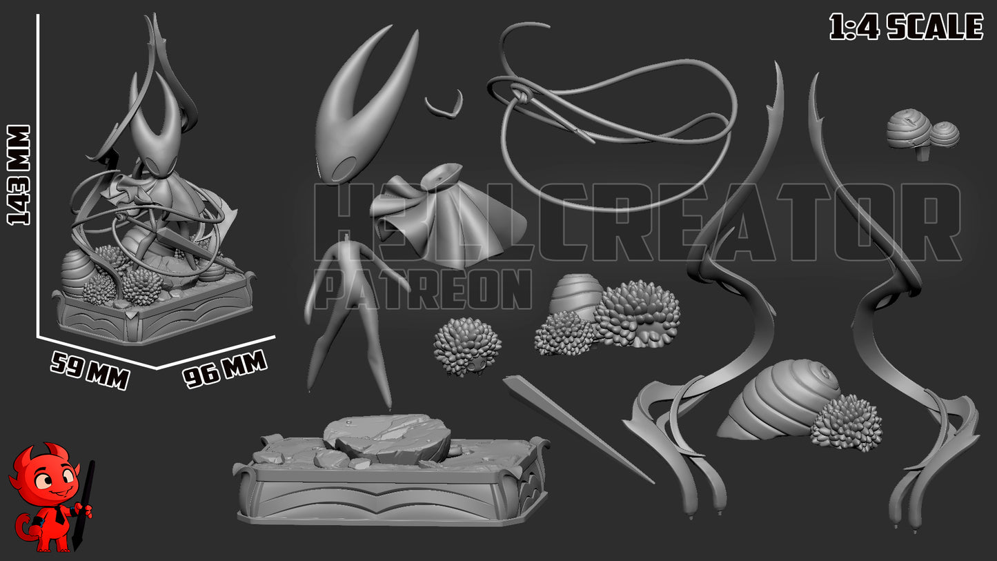 Hornet | 3D Printed Resin Model | Unpainted or Hand-Painted