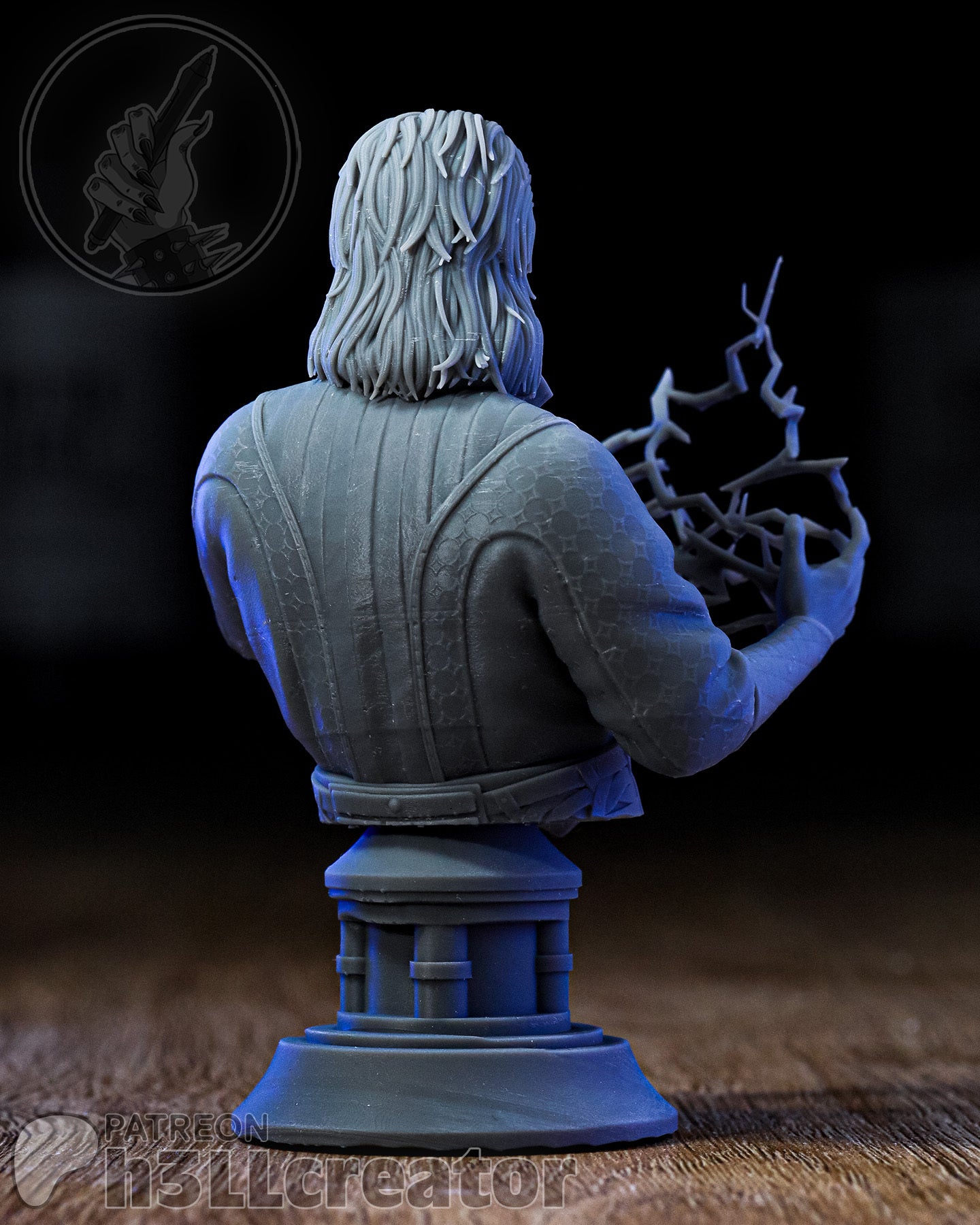 Gale Bust | Baldur's Gate 3 (fan art) | Resin 3d Printed | High Detail and Quality