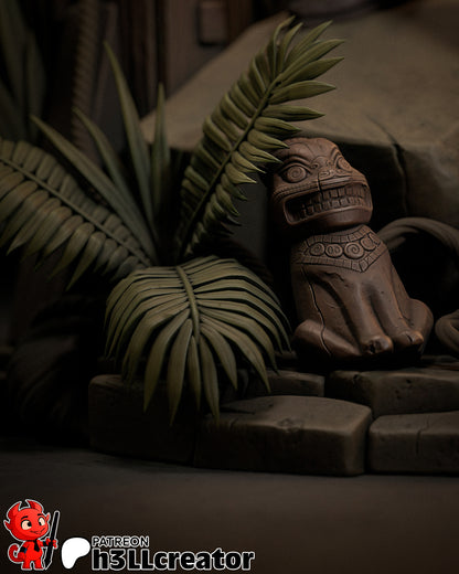 Indiana Jones | 3D Printed Resin Model | Unpainted or Hand-Painted