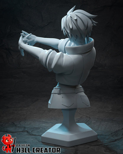 Invisigal | 3D Printed Resin Model | Unpainted or Hand-Painted