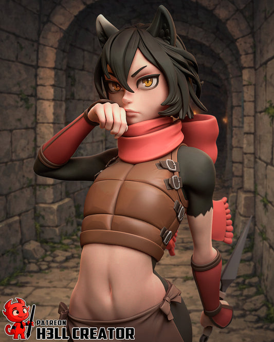 Izutsumi | 3D Printed Resin Model | Unpainted or Hand-Painted