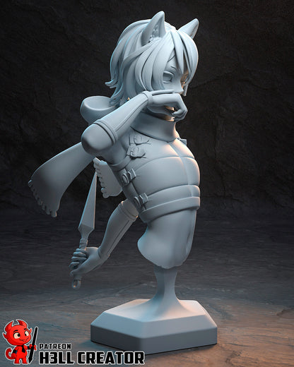 Izutsumi | 3D Printed Resin Model | Unpainted or Hand-Painted