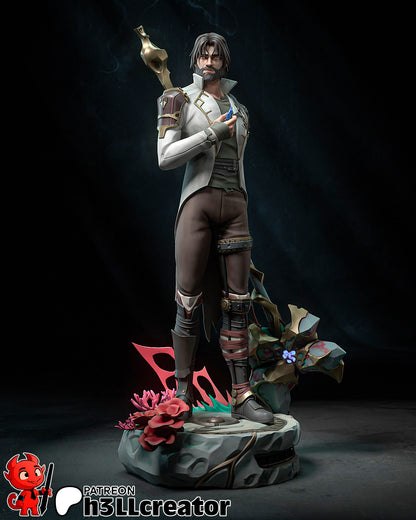 Jayce | 3D Printed Resin Model | Unpainted or Hand-Painted