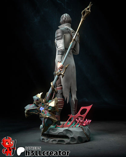 Jayce | 3D Printed Resin Model | Unpainted or Hand-Painted