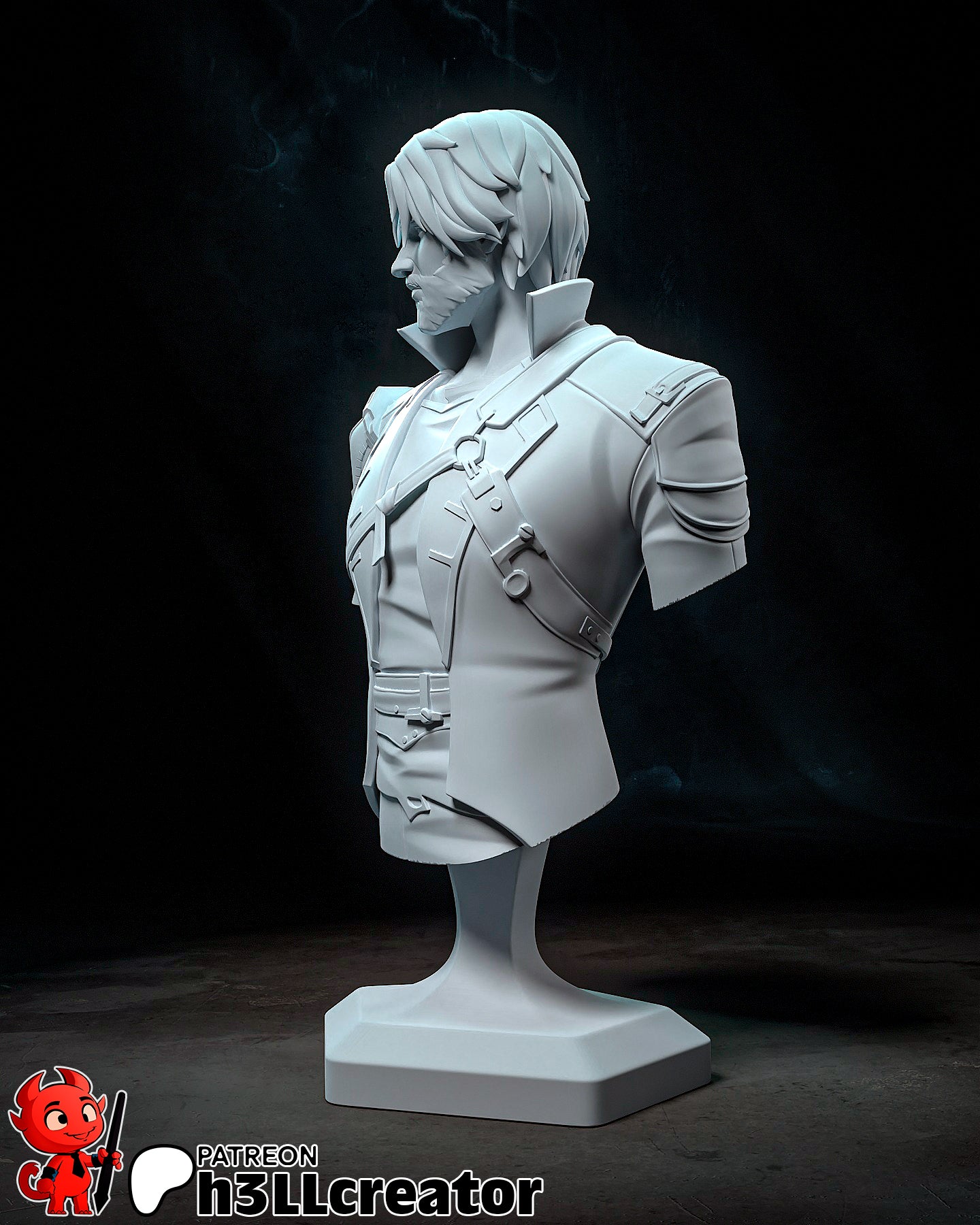 Jayce | 3D Printed Resin Model | Unpainted or Hand-Painted