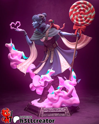 Jester | 3D Printed Resin Model | Unpainted or Hand-Painted