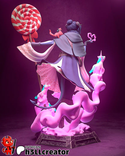 Jester | 3D Printed Resin Model | Unpainted or Hand-Painted