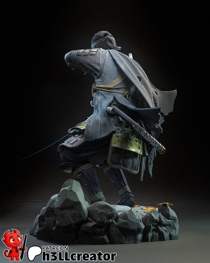 Jin Sakai | 3D Printed Resin Model | Unpainted or Hand-Painted