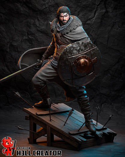 Kliff | 3D Printed Resin Model | Unpainted or Hand-Painted
