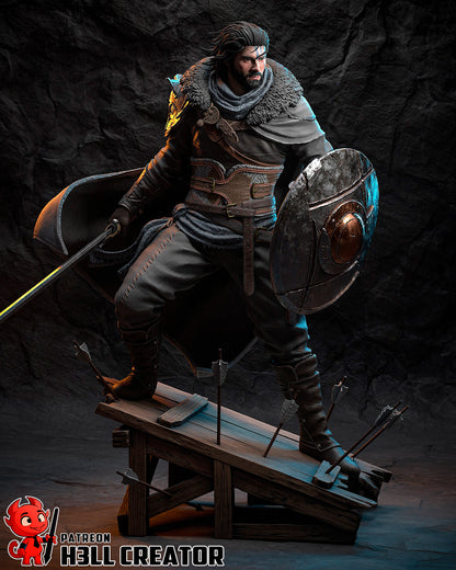 Kliff | 3D Printed Resin Model | Unpainted or Hand-Painted