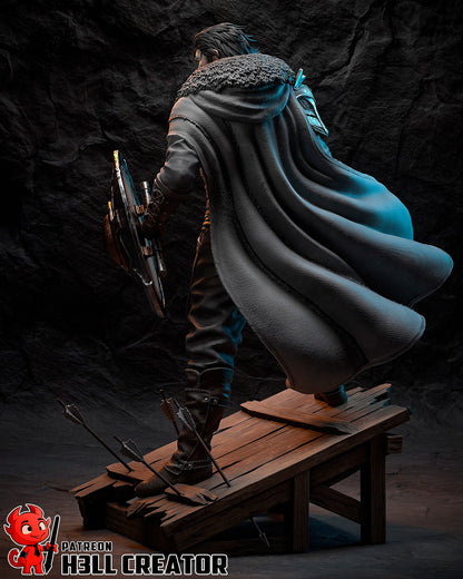 Kliff | 3D Printed Resin Model | Unpainted or Hand-Painted