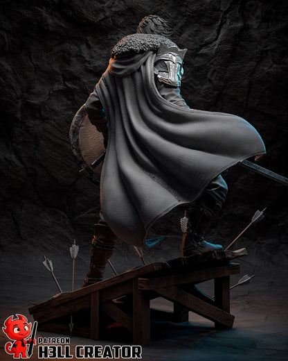 Kliff | 3D Printed Resin Model | Unpainted or Hand-Painted