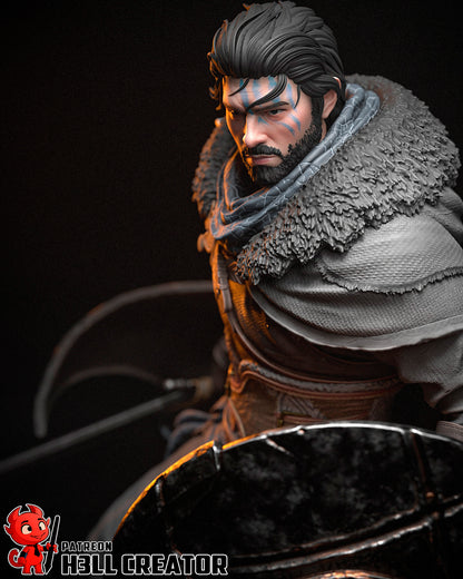 Kliff | 3D Printed Resin Model | Unpainted or Hand-Painted