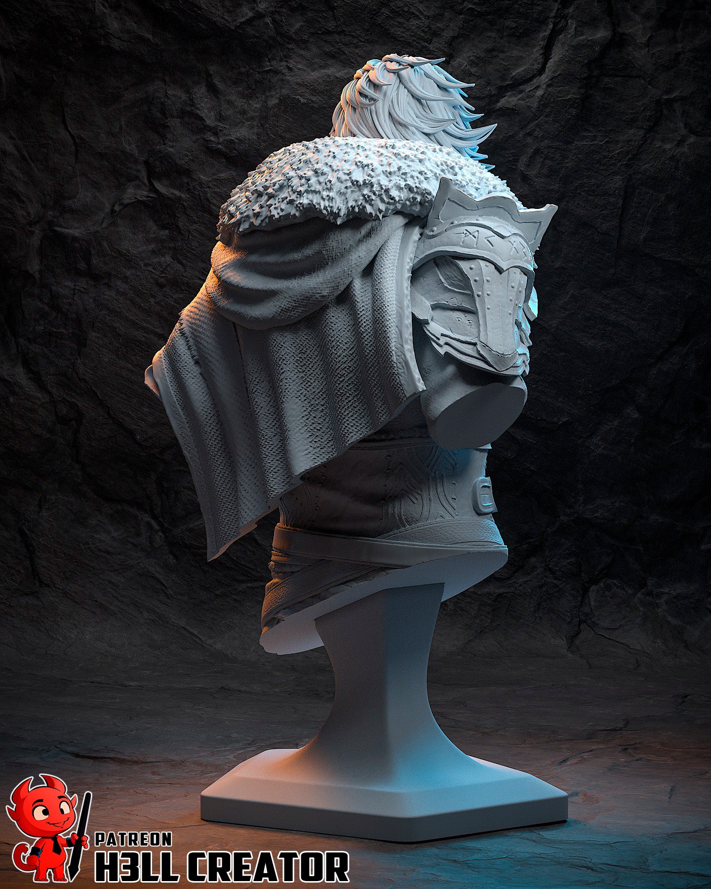 Kliff | 3D Printed Resin Model | Unpainted or Hand-Painted