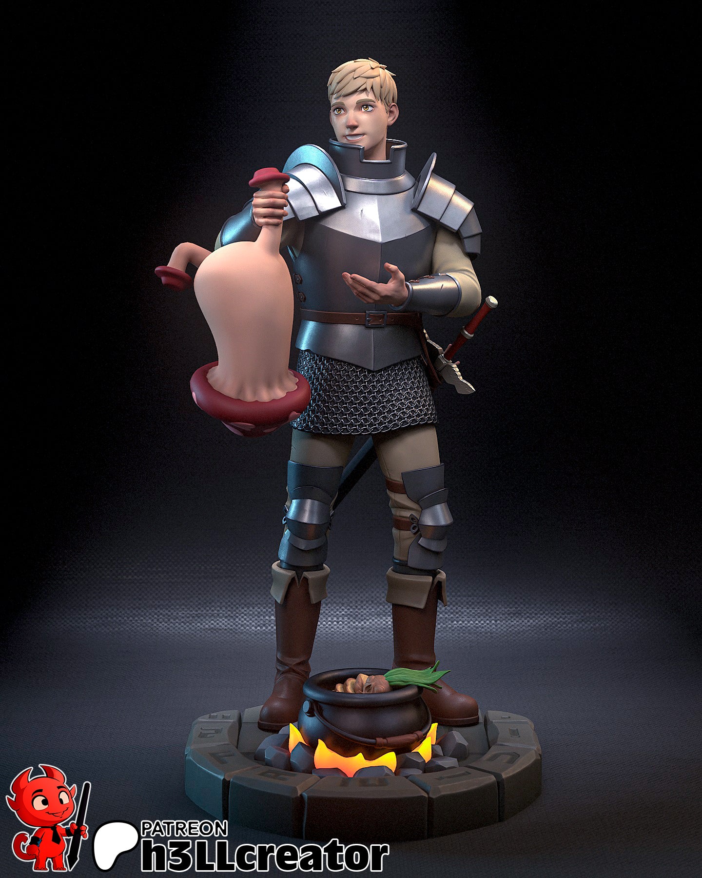 Laios | 3D Printed Resin Model | Unpainted or Hand-Painted