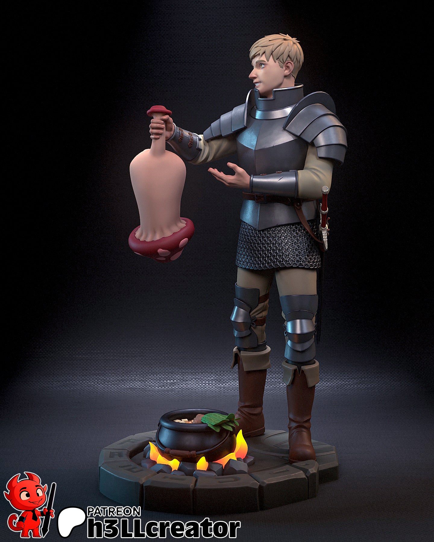 Laios | 3D Printed Resin Model | Unpainted or Hand-Painted