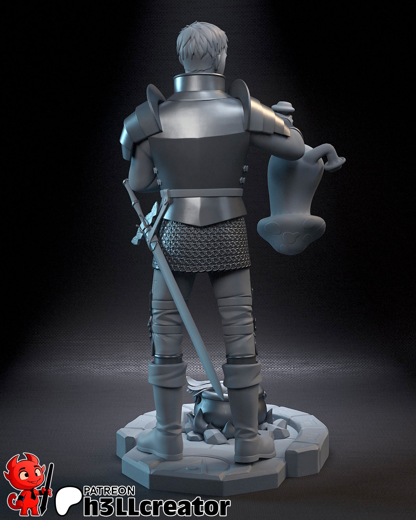 Laios | 3D Printed Resin Model | Unpainted or Hand-Painted
