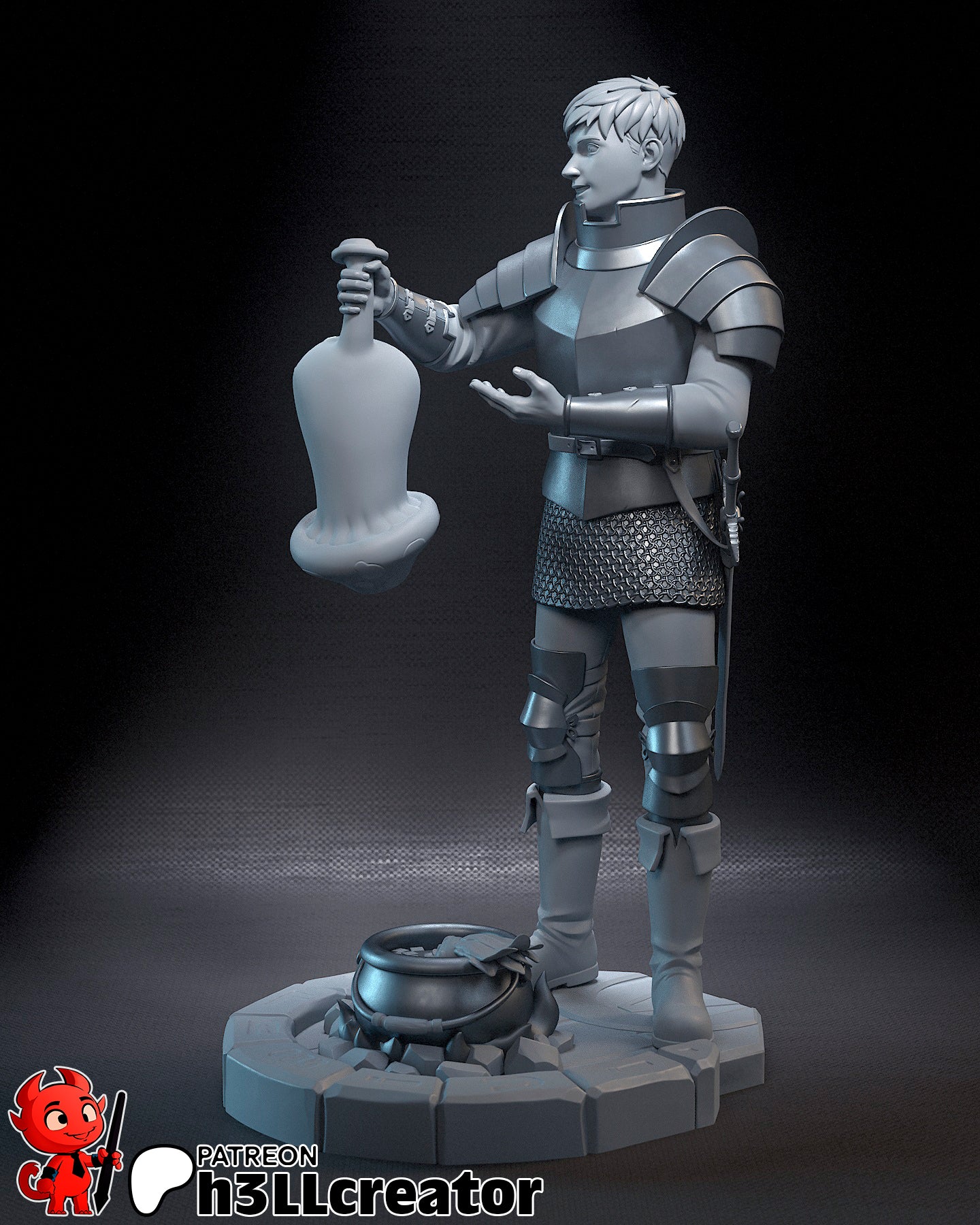 Laios | 3D Printed Resin Model | Unpainted or Hand-Painted