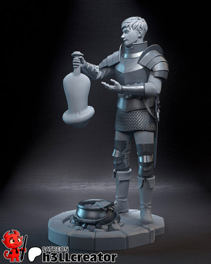 Laios | 3D Printed Resin Model | Unpainted or Hand-Painted
