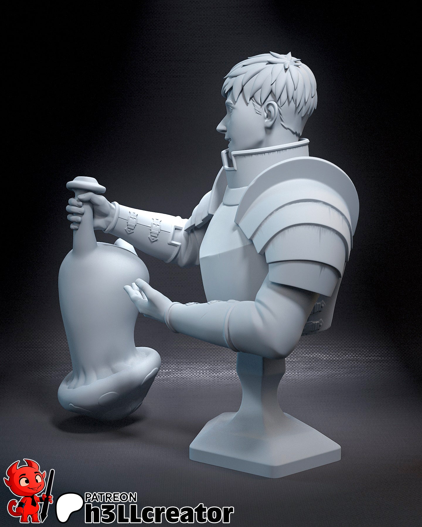 Laios | 3D Printed Resin Model | Unpainted or Hand-Painted