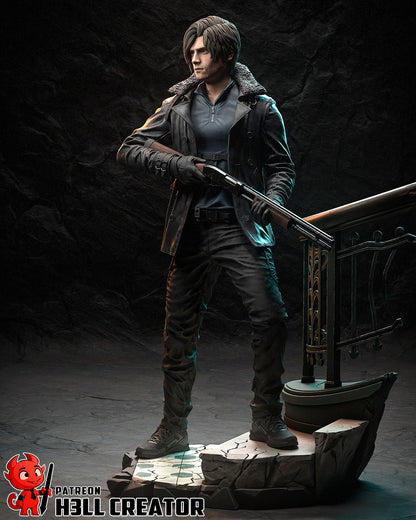 Leon - RE: Requiem | 3D Printed Resin Model | Unpainted or Hand-Painted