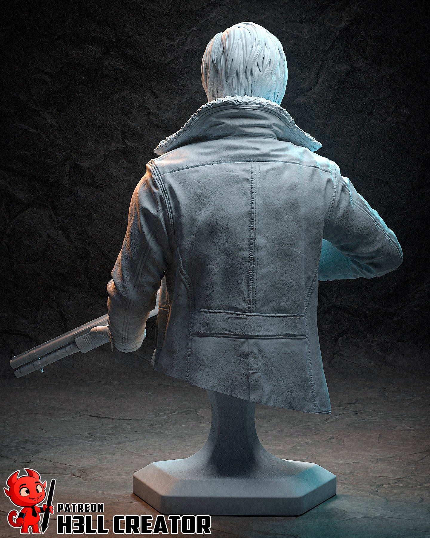 Leon - RE: Requiem | 3D Printed Resin Model | Unpainted or Hand-Painted