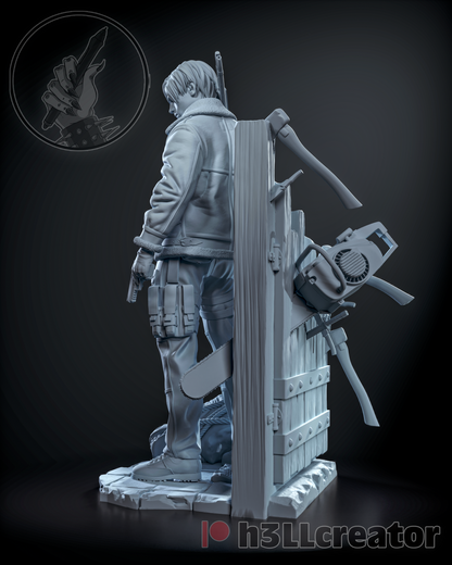 Leon | 3D Printed Resin Model | Unpainted or Hand-Painted