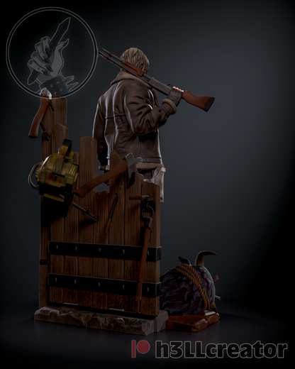 Leon | 3D Printed Resin Model | Unpainted or Hand-Painted