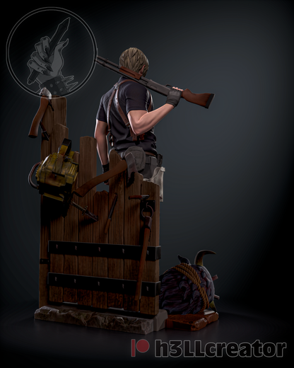 Leon | 3D Printed Resin Model | Unpainted or Hand-Painted