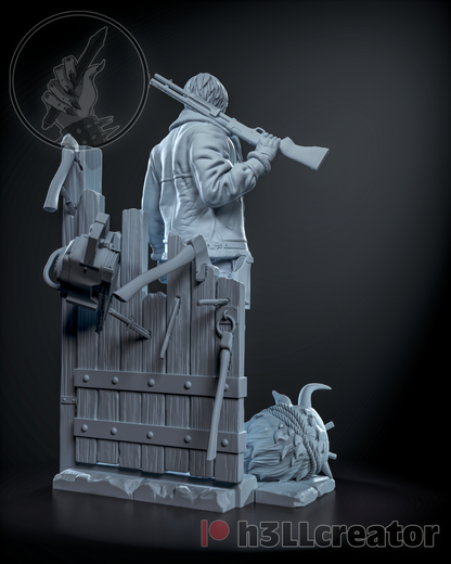 Leon | 3D Printed Resin Model | Unpainted or Hand-Painted