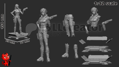 Lilith | 3D Printed Resin Model | Unpainted or Hand-Painted