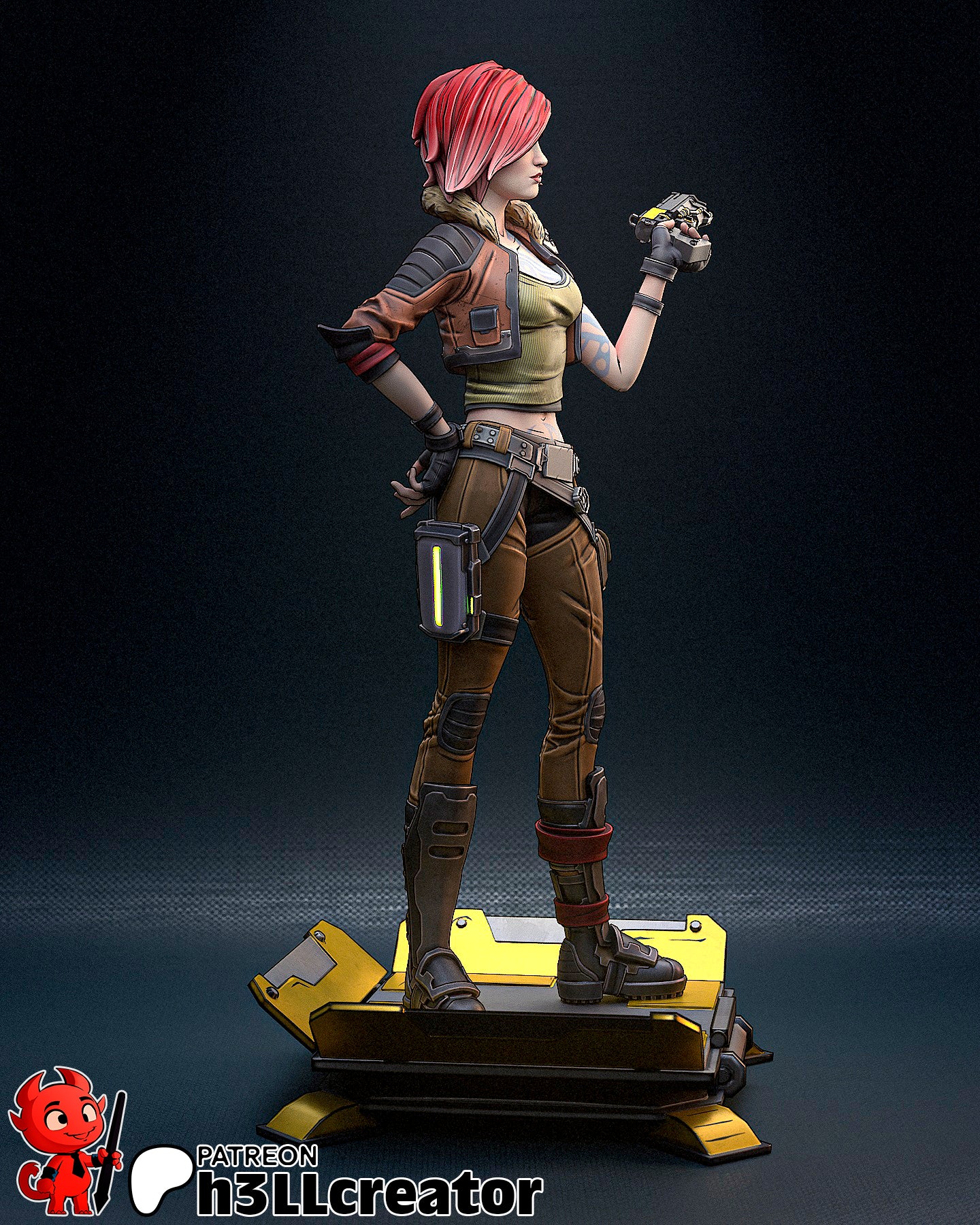 Lilith | 3D Printed Resin Model | Unpainted or Hand-Painted