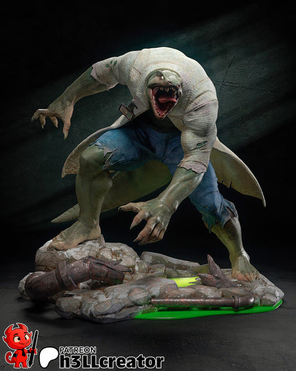 Lizard - Dr. Curtis Curt Connors | 3D Printed Resin Model | Unpainted or Hand-Painted