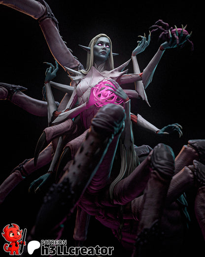 Lolth | 3D Printed Resin Model | Unpainted or Hand-Painted