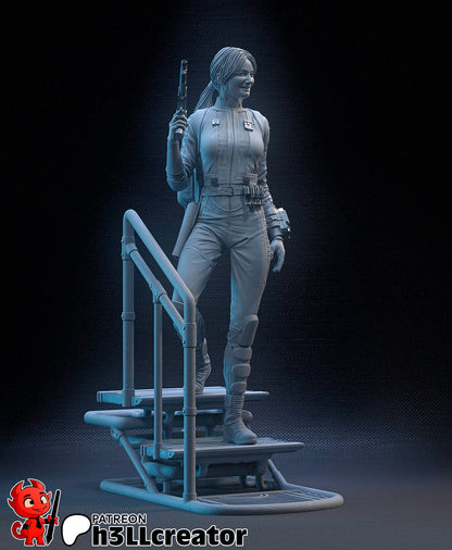 Lucy | 3D Printed Resin Model | Unpainted or Hand-Painted