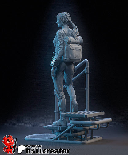 Lucy | 3D Printed Resin Model | Unpainted or Hand-Painted
