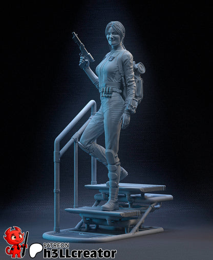 Lucy | 3D Printed Resin Model | Unpainted or Hand-Painted