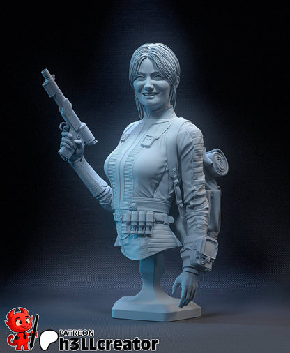 Lucy | 3D Printed Resin Model | Unpainted or Hand-Painted