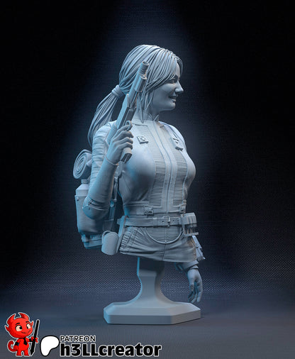 Lucy | 3D Printed Resin Model | Unpainted or Hand-Painted