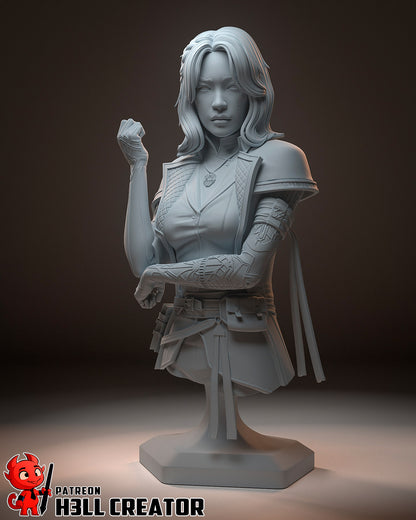 Lune | 3D Printed Resin Model | Unpainted or Hand-Painted