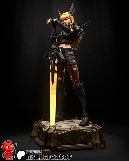 Magik | 3D Printed Resin Model | Unpainted or Hand-Painted